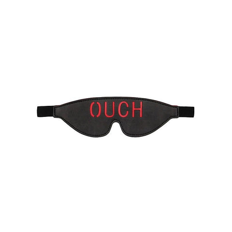 OUCH! BW Bonded Leather Eye-Mask by Shots Toys