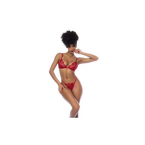 3 Piece Bralette, Garter Belt and Thong Set by Mapale