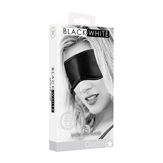 OUCH! BW Satin Eye-Mask by Shots Toys