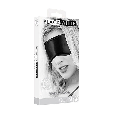 OUCH! BW Satin Eye-Mask by Shots Toys