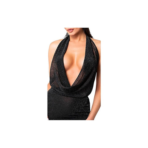 Luminara Mini Sexy Dress by Noir Handmade