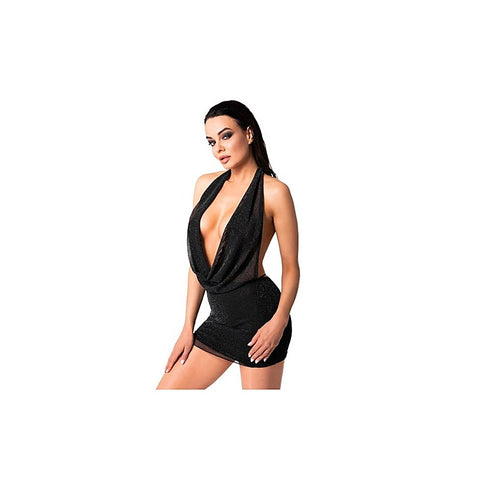 Luminara Mini Sexy Dress by Noir Handmade