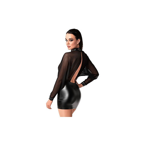 Opium Women's Sexy Mini Dress by Noir Handmade