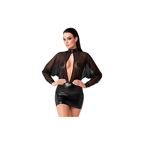 Opium Women's Sexy Mini Dress by Noir Handmade