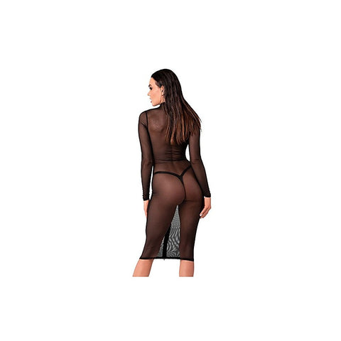 Ecstasy Womens Sexy Midi Dress by Noir Handmade