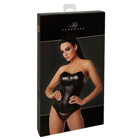Mysteria Corset Her Fetish Black by Noir Handmade