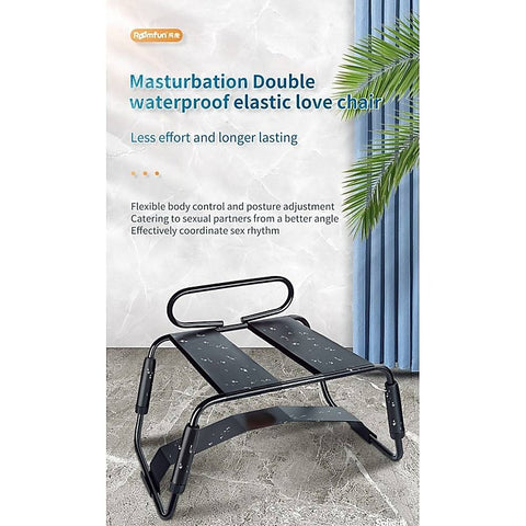 Sex Chair Adjustable Height w/ Handle and Arch Bridge Sex