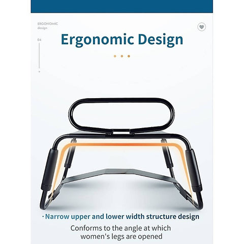 Sex Chair Adjustable Height w/ Handle and Arch Bridge Sex