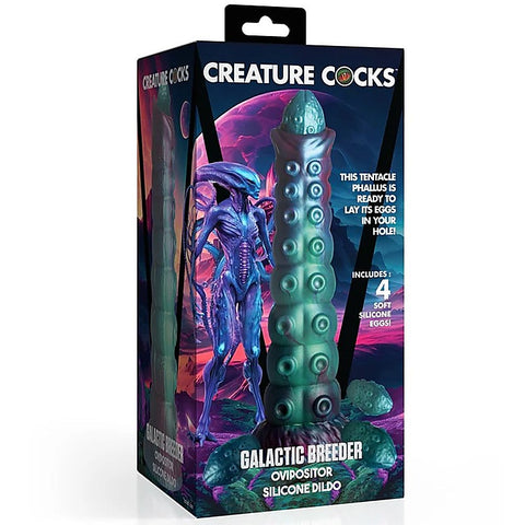 Galactic Breeder Ovipositor Silicone Dildo by XR Brands