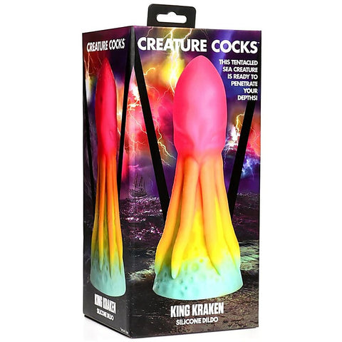 Creature Cocks King Kraken Silicone Dildo by XR Brands