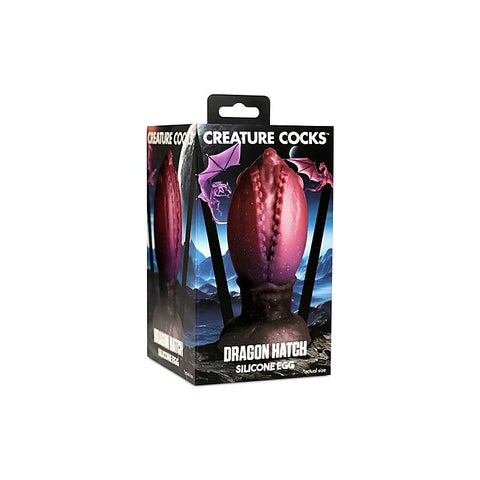 Dragon Hatch Silicone Egg Fantasy Dong by XR Brands