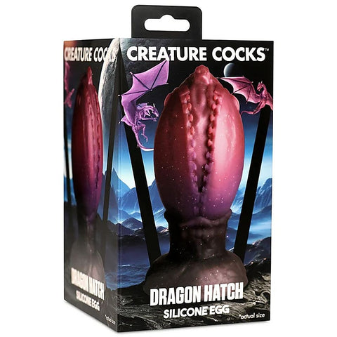 Creature Cocks Dragon Hatch Silicone Egg by XR Brands