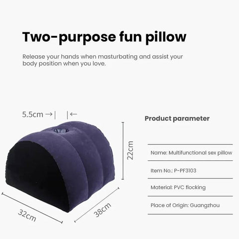 Inflatable Sex Positioning Half Dome Cushion
