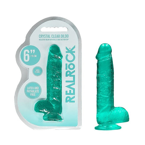 REALROCK 6 Inch Realistic Dildo With Balls by Shots Toys