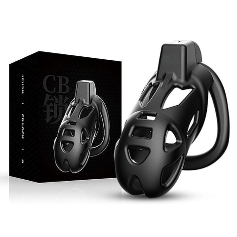 3D Ventilation Male Chastity Cock Cage Lock Set by BDStyle