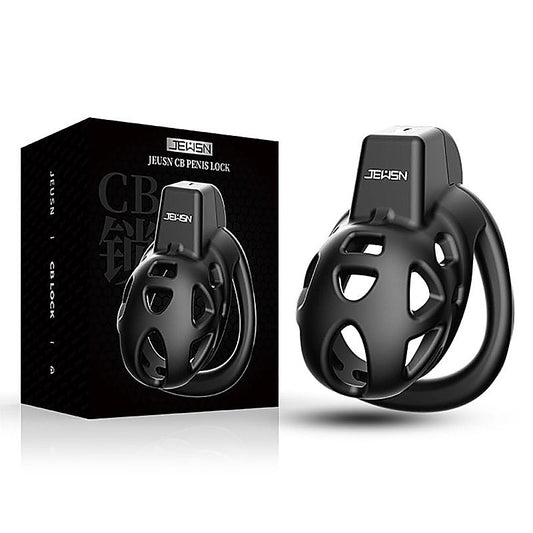 3D Ventilation Male Chastity Cock Cage Lock Set by BDStyle