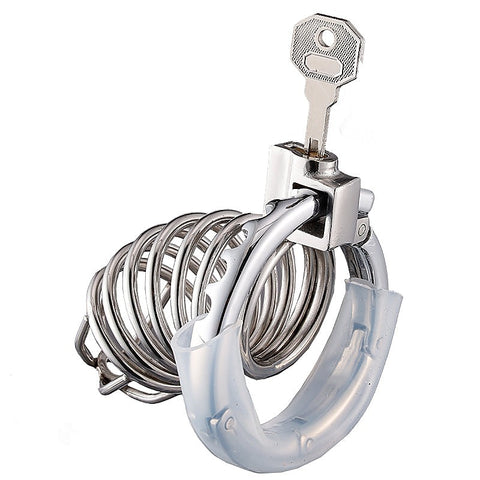 Beginner Cage Adjustable Metal Bird Cock Cage by BDStyle