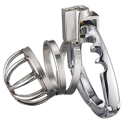 Stainless Steel Adjustable Male Chastity Cock Cage