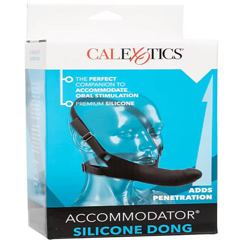Accommodator Strap-On Silicone Dong by California Exotics