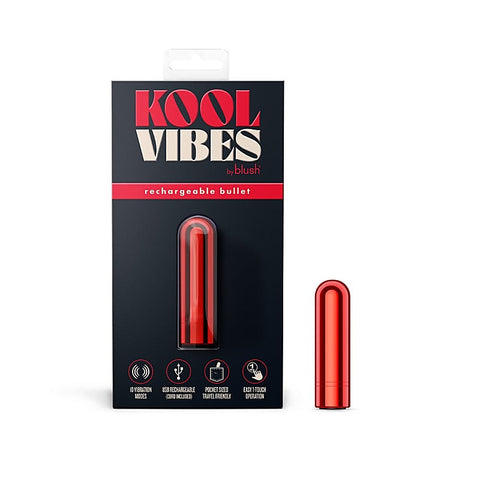 Kool Vibes 2.5" Rechargeable Mini Bullet by Blush Novelties