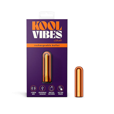 Kool Vibes 2.5" Rechargeable Mini Bullet by Blush Novelties