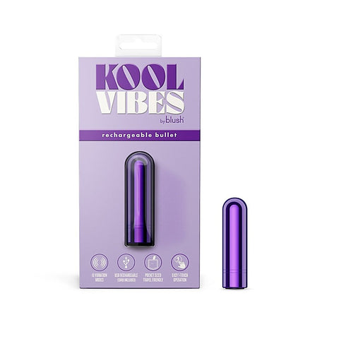 Kool Vibes 2.5" Rechargeable Mini Bullet by Blush Novelties