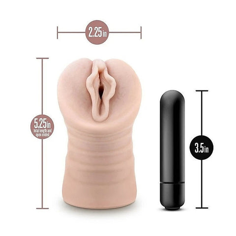 EnLust Destini Vibrating Stroker by Blush Novelties