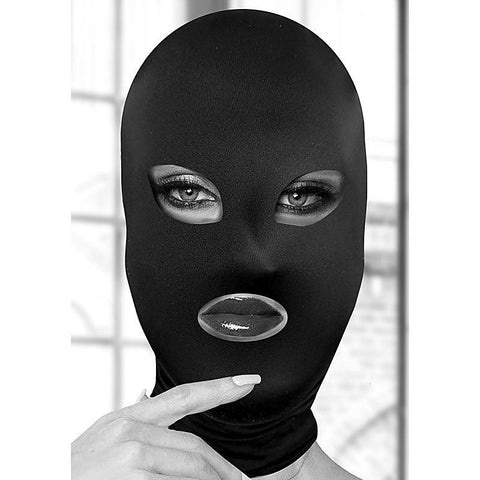 OUCH! BW Subversion Mask With Open Mouth by Shots Toys