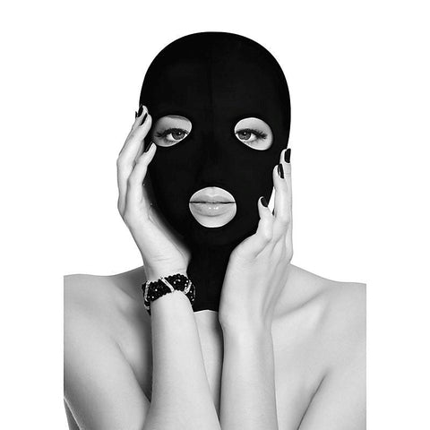 OUCH! BW Subversion Mask With Open Mouth by Shots Toys