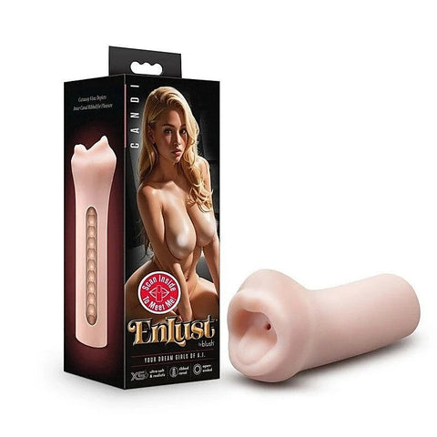 Blush EnLust Candi Oral Sex Men's Stroker by Blush Novelties