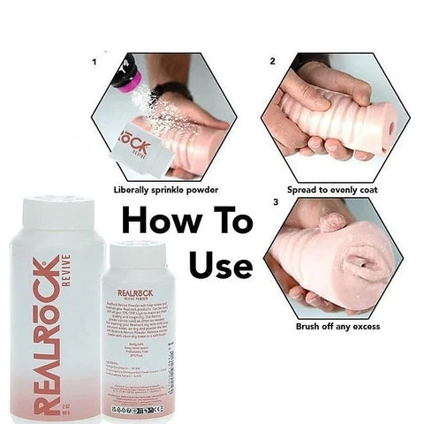 Shots REALROCK Revive Refreshing Powder by Shots Toys