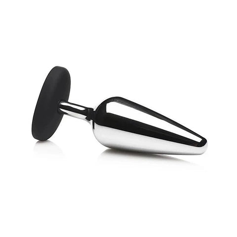 Master Series Butt Slut Metal and Silicone Butt Plug