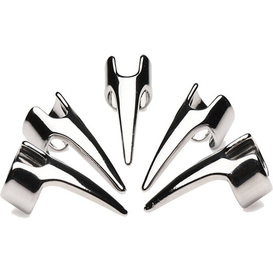 Master Series Clawed 5 Piece Sensation Play Finger Rings