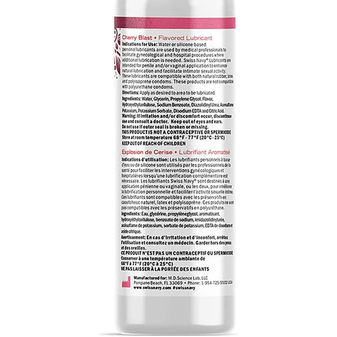 Swiss Navy Desire Cherry Blast by Swiss Navy Lubricants