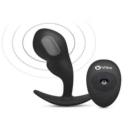 Remote Control Vibrating P-Spot Snug Plug by B-Vibe