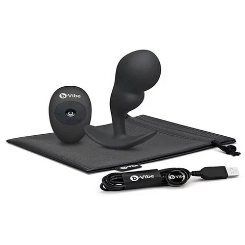 Remote Control Vibrating P-Spot Snug Plug by B-Vibe