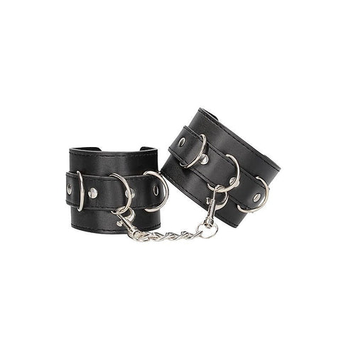 OUCH! BW Bonded Leather Hand or Ankle Cuffs by Shots Toys