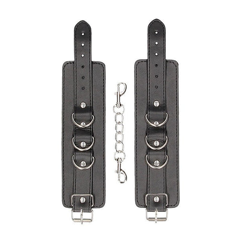 OUCH! BW Bonded Leather Hand or Ankle Cuffs by Shots Toys