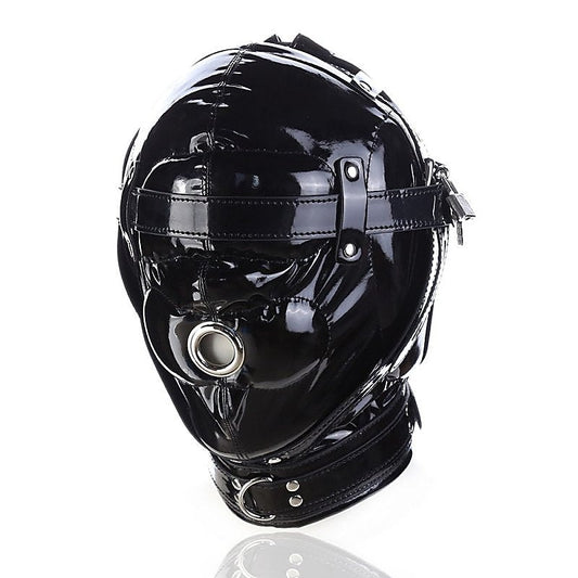 Blindfolded Hood With Mouth Hole by BDStyle