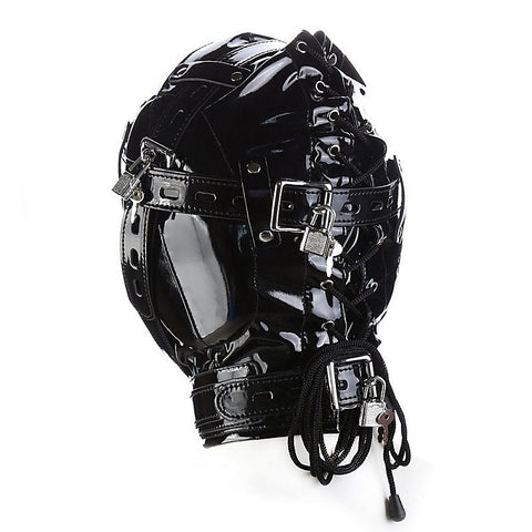 Blindfolded Hood With Mouth Hole by BDStyle
