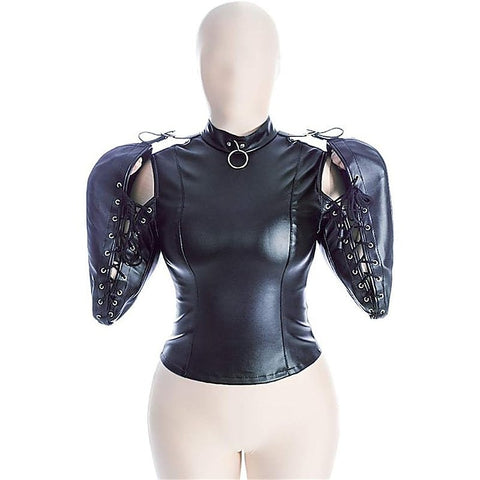 Lace Up Straitjacket Bondage Harness by BDStyle