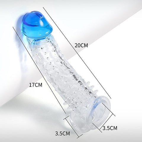 Penis Enlargement Sleeve with Elastic Ball Band by BDStyle
