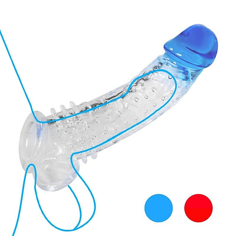 Penis Enlargement Sleeve with Elastic Ball Band by BDStyle