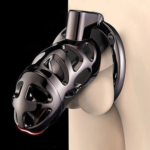 Male Chastity Cage with 3 Active Sizes Rings by BDStyle
