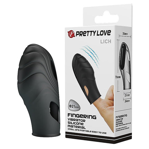 Pretty Love Lich One Function Finger Vibrator by Baile
