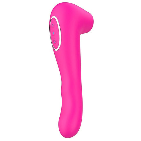 Double Head Clitoral Suction Vibrator by BDStyle