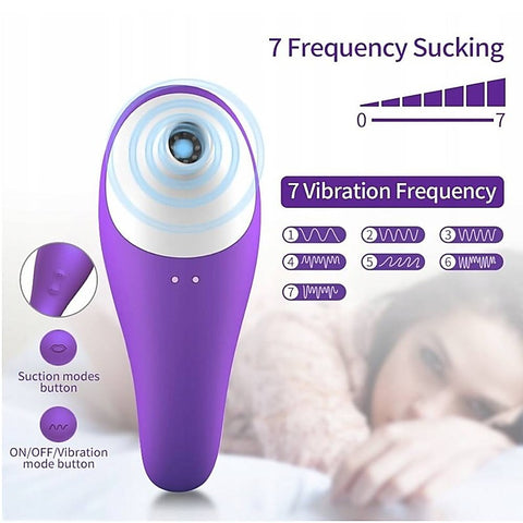 7 Functions Clitoral Sucking Vibrator by BDStyle