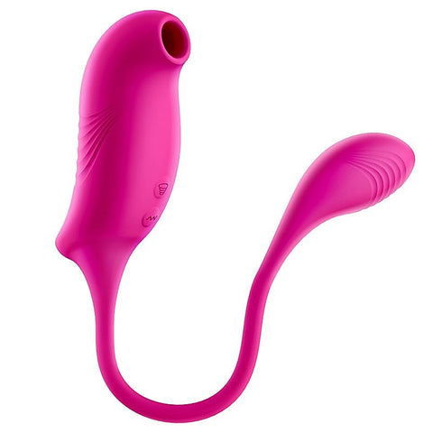 Tucana Double End Clitoral Suction Vibrator by Erocome