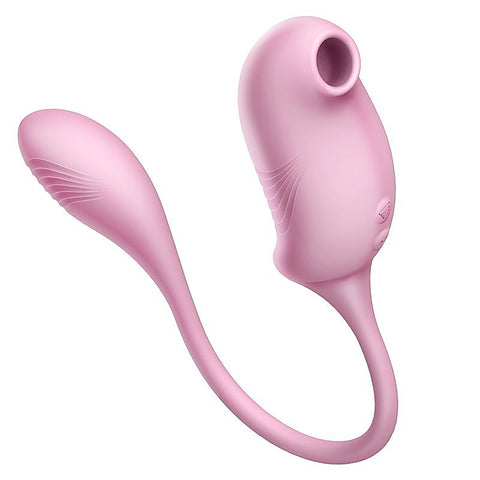 Tucana Double End Clitoral Suction Vibrator by Erocome