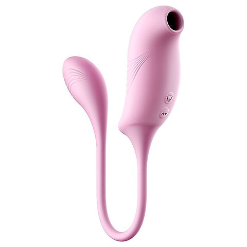Tucana Double End Clitoral Suction Vibrator by Erocome
